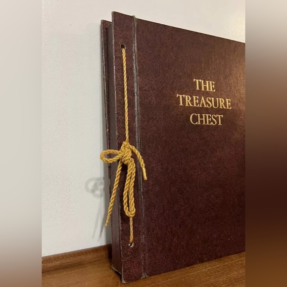 Vintage Inspirational Hardcover Book The Treasure Chest By Charles L Wallis 1965 - Picture 10 of 13